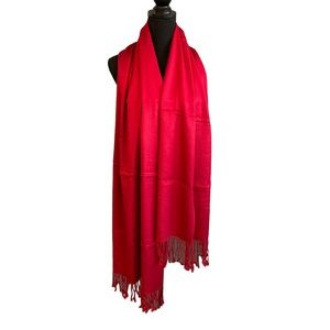 Red Jones New York Scarf